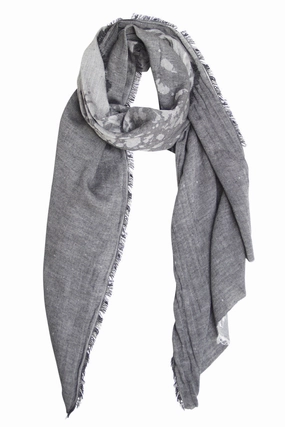 Clearance Event Alert Black Scarf In Unique Quality
