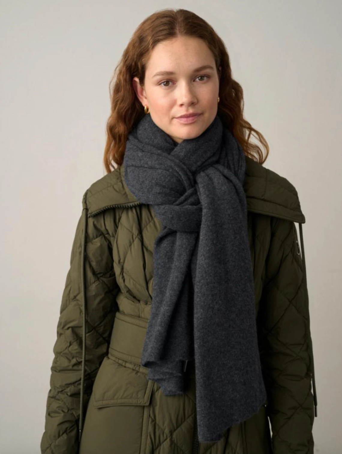Cashmere Travel Wrap - Charcoal Dont Miss This Deal Limited Time Discount