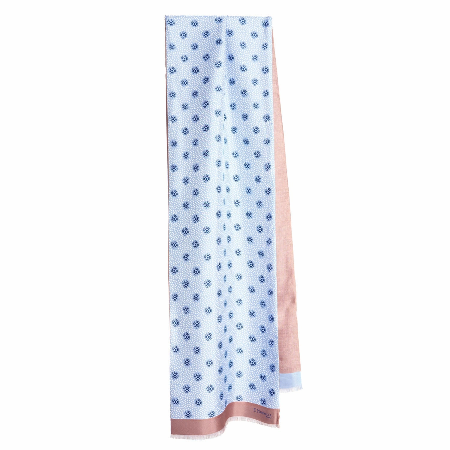 Light Blue And Pink Double Scarf MustHave Deal