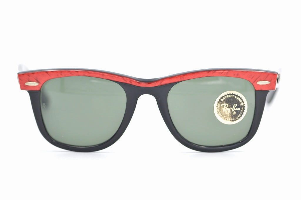 Steal Todays Offer B&L Rayban Red Top Wayfarer