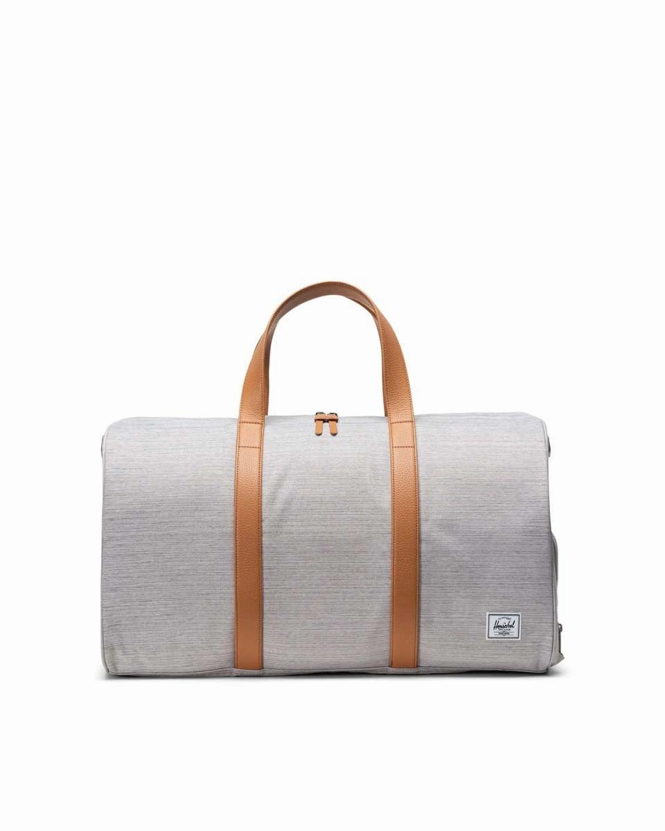 Herschel Novel Duffle - Light Grey Crosshatch Daily Clearance Deal