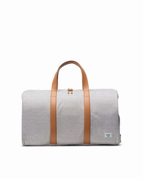 Herschel Novel Duffle - Light Grey Crosshatch Daily Clearance Deal