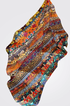Large Scarf - Africa Print Grab It Now