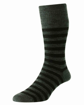 Hj Hall Mens Classic Stripe Wool Softop Socks Mega Sale Now Shop Hot Picks