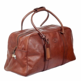 Melvill & Moon Leather Bulawayo Duffel Bag | Brown Today Only Offer