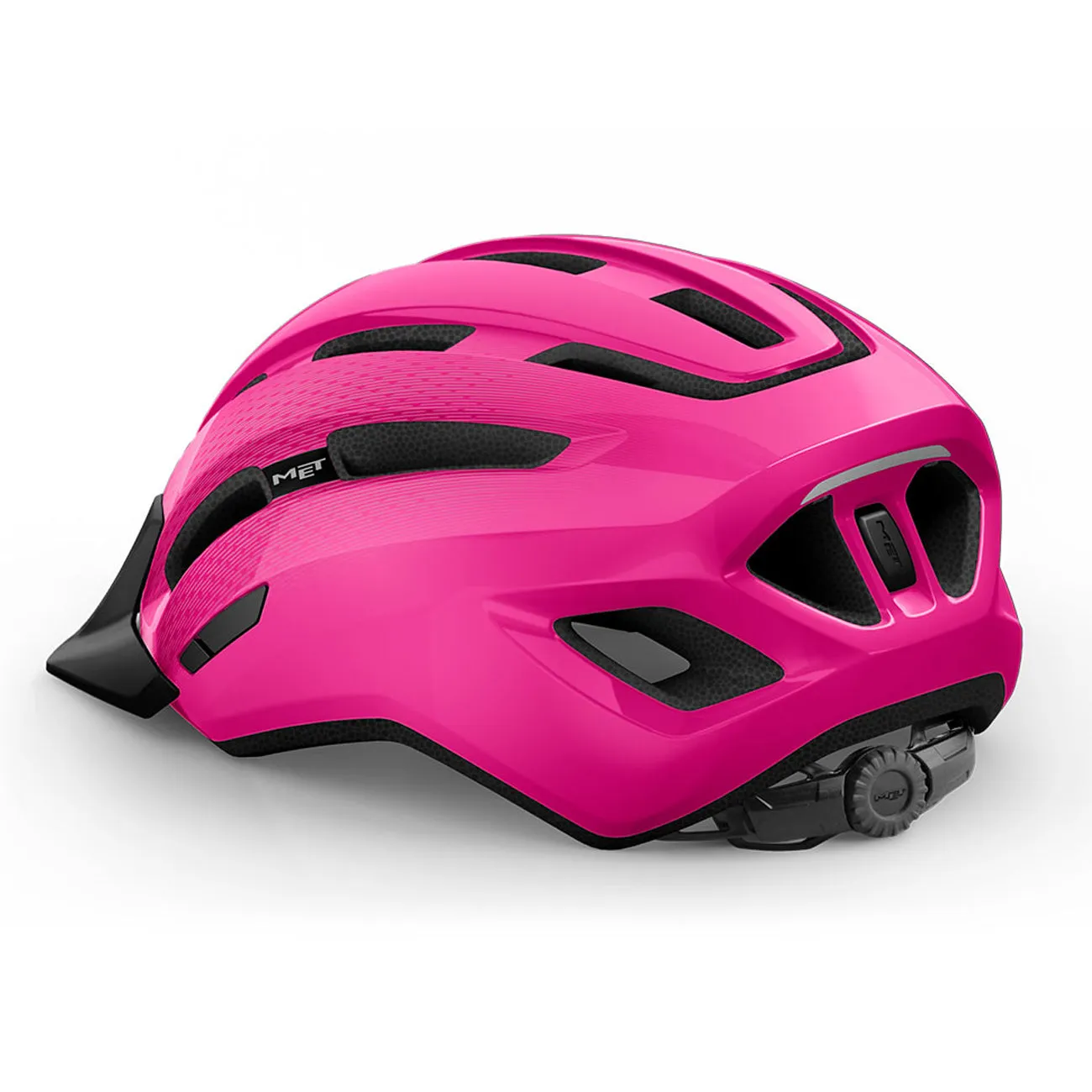 Met Downtown helmets - Shiny Pink