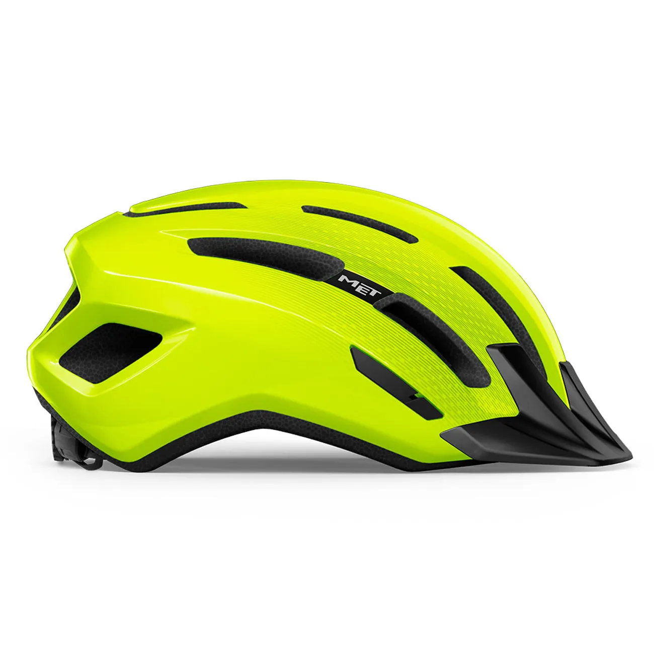 Met Downtown helmets - Yellow fluo