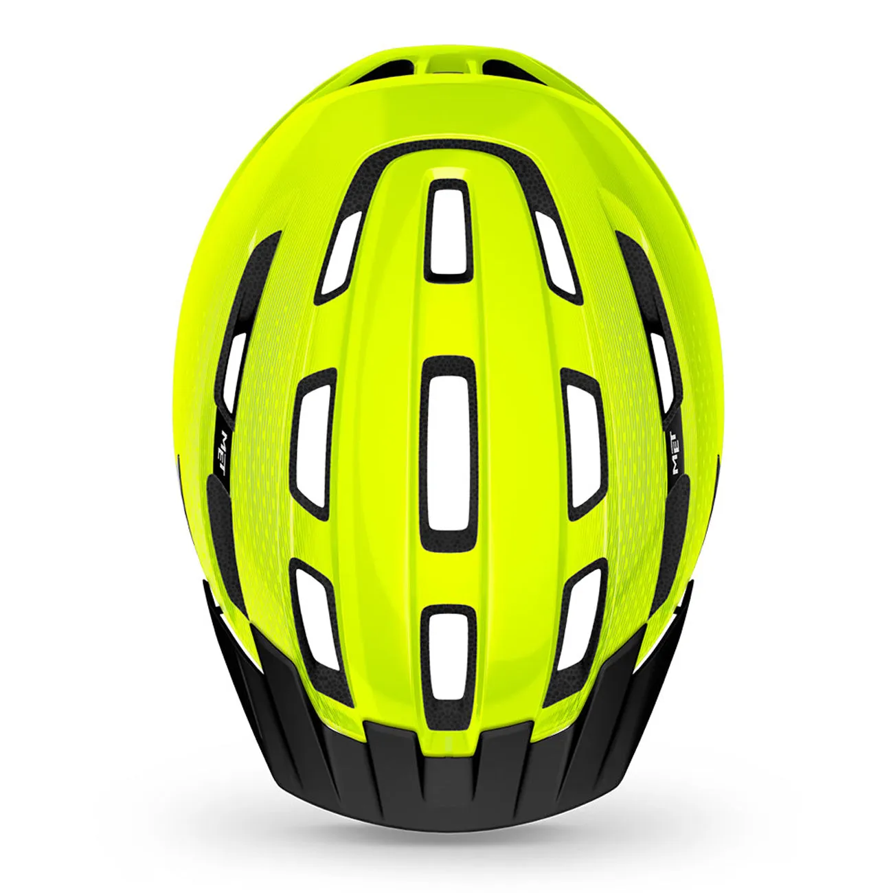 Met Downtown helmets - Yellow fluo