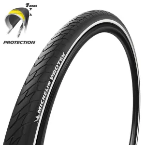 Michelin 700X38 Protek Tube Type Access Line Tire - Black/Reflex 
