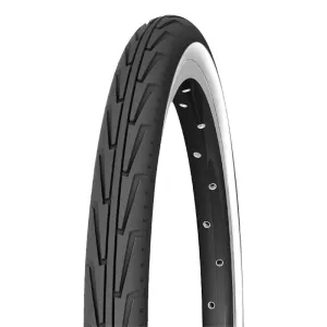 Michelin tire 20X1.75 Road City Junior Tube Type Black/- White 