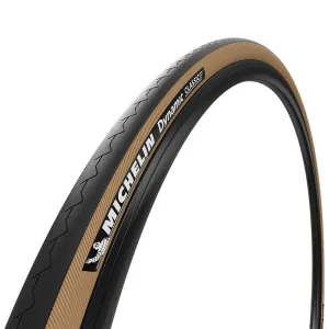 Michelin Tire 700X23 Dynamic Classic Tube Type Rigid - Black/Para 