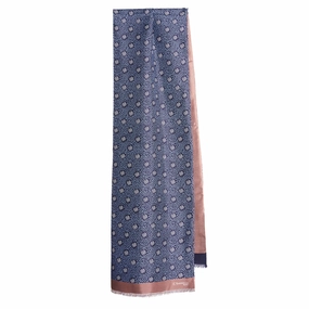 Trending Hot Picks Best Deal Today Midnight Blue And Pink Double Scarf