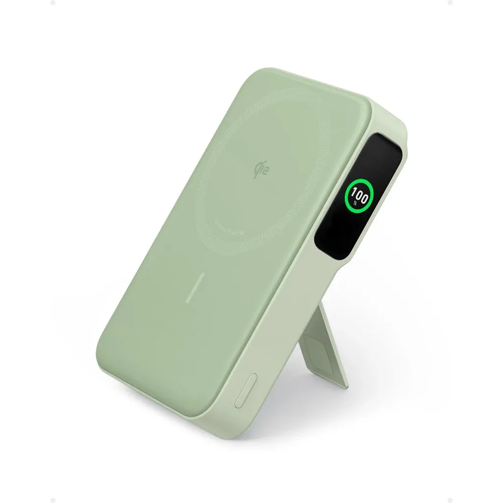 Anker Maggo Power Bank (10000Mah/15W) A1654 | Double Up On Speed | Informative Smart Display | Qi2 Certified Charging Todays Best Deal