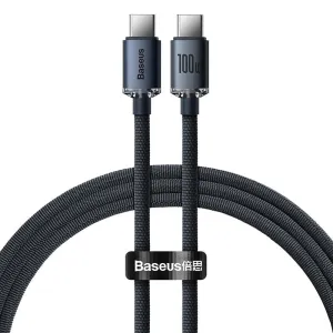 Baseus Crystal Shine Cable Usb-C To Usb-C-Cajy000605 Gift Sale Event