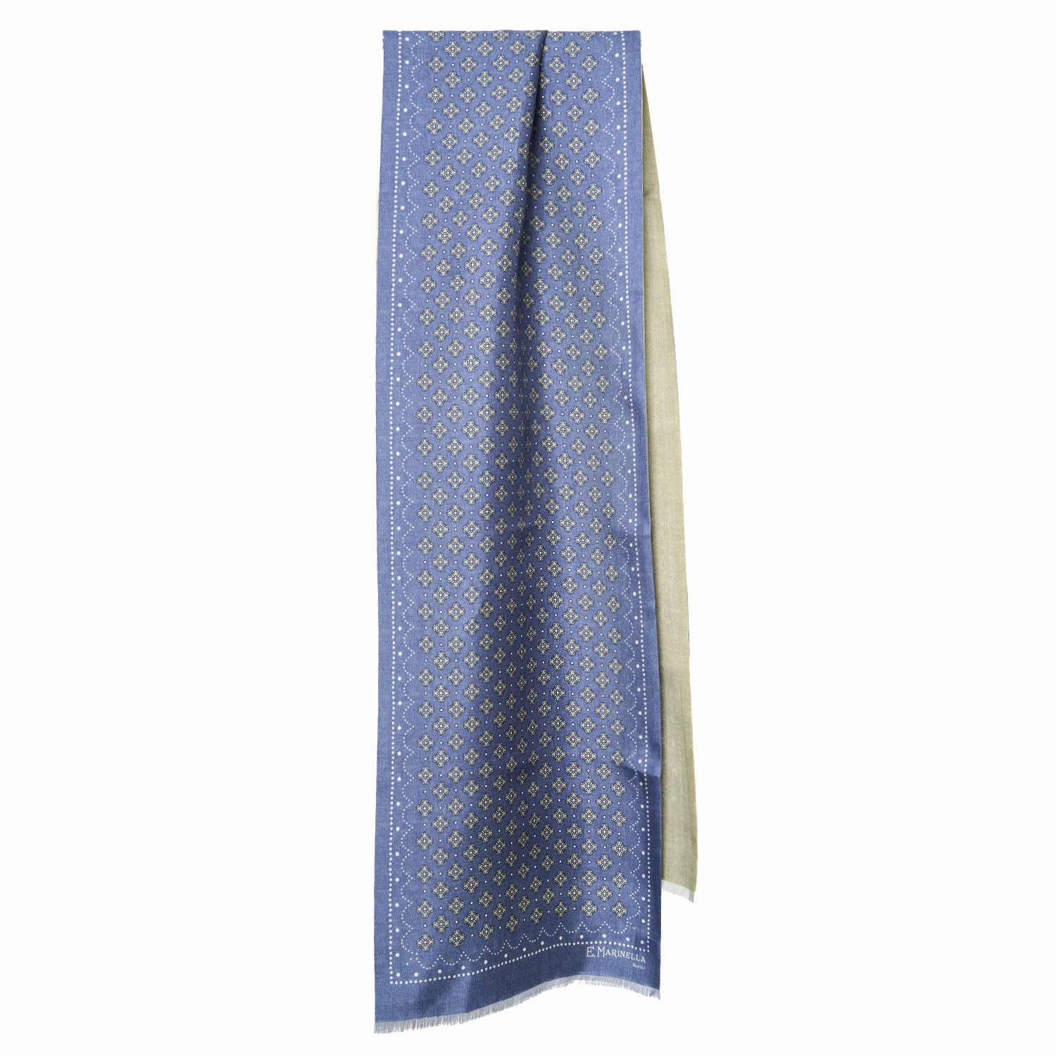 Big Sale Today Grab Save Today Powder Blue Double Silk Scarf