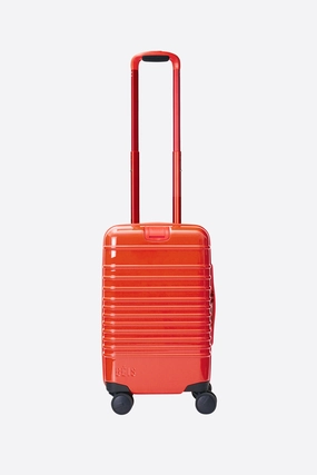 The Small Carry-On Roller In Glossy Flame Shop Now Save