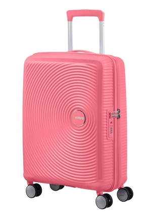 American Tourister Soundbox 55Cm Cabin Spinner - Expandable | Sun Kissed Coral Gift Sale Event