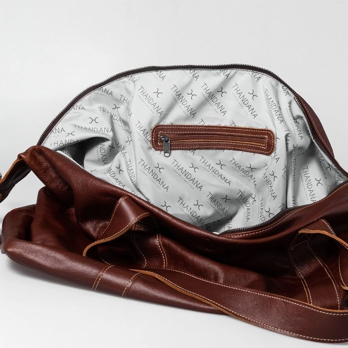 Thandana Masai Leather Carrier Luggage Bag Shop Grab Now