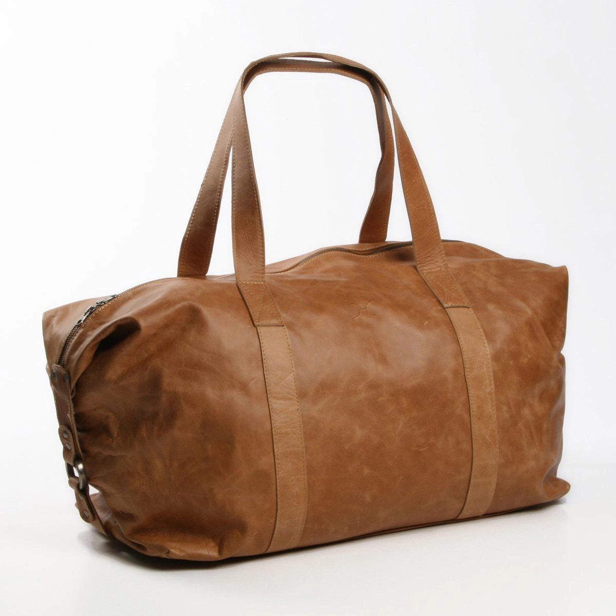 Thandana Masai Leather Carrier Luggage Bag Hot Sale Today