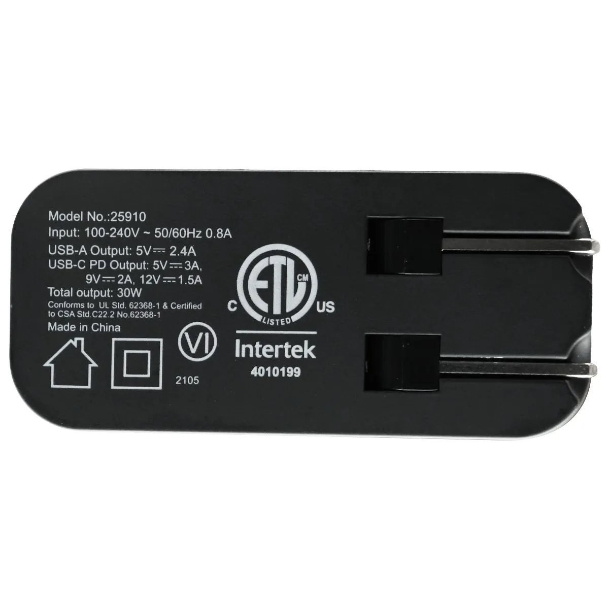 Big Savings Event Trending Now Discount Mworks! Mpower! (30-Watt) Usb And Usb-C Fast Pd Wall Charger - Black