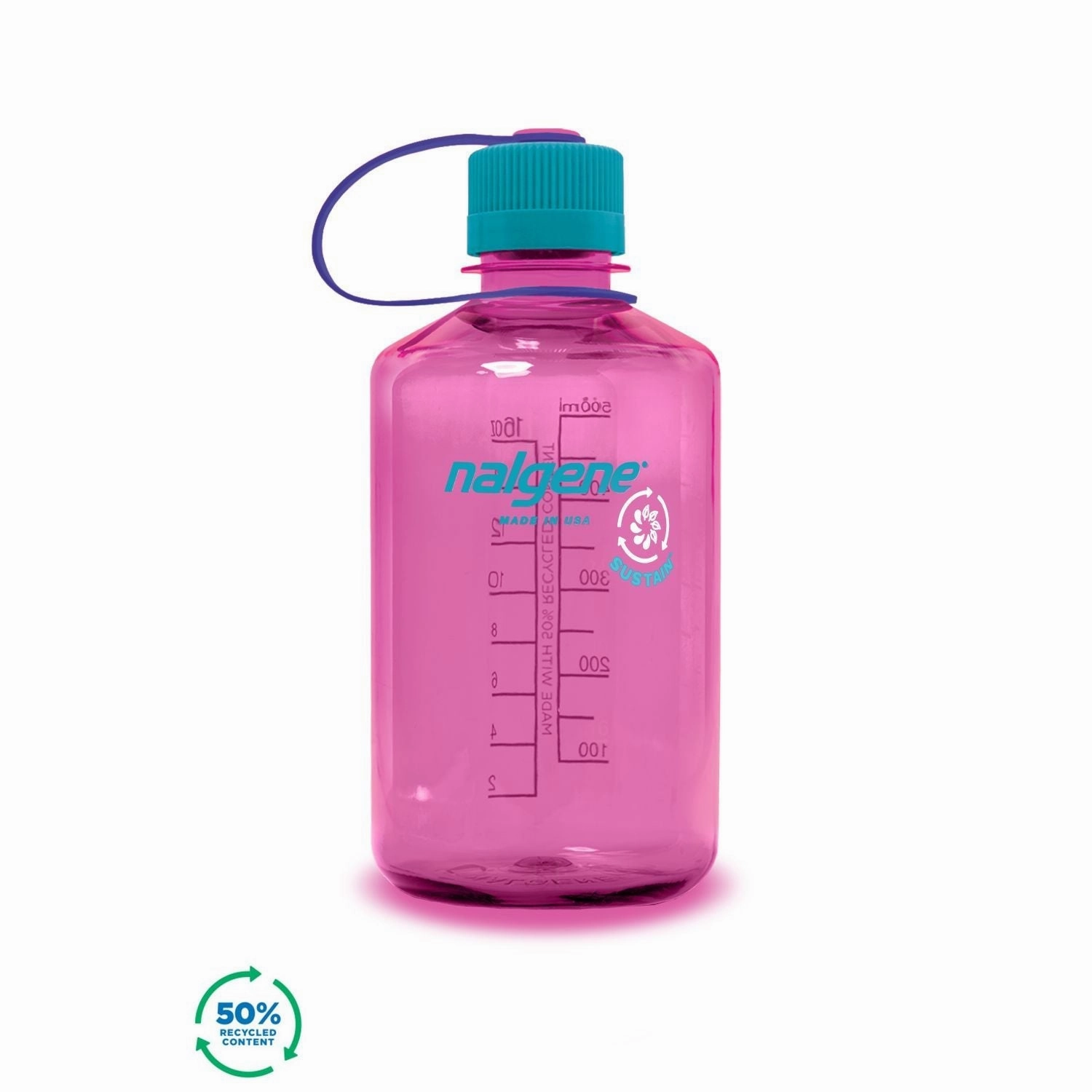 Grab It Now Nalgene 16Oz Narrow Mouth Water Bottle (Plain) (Sa)