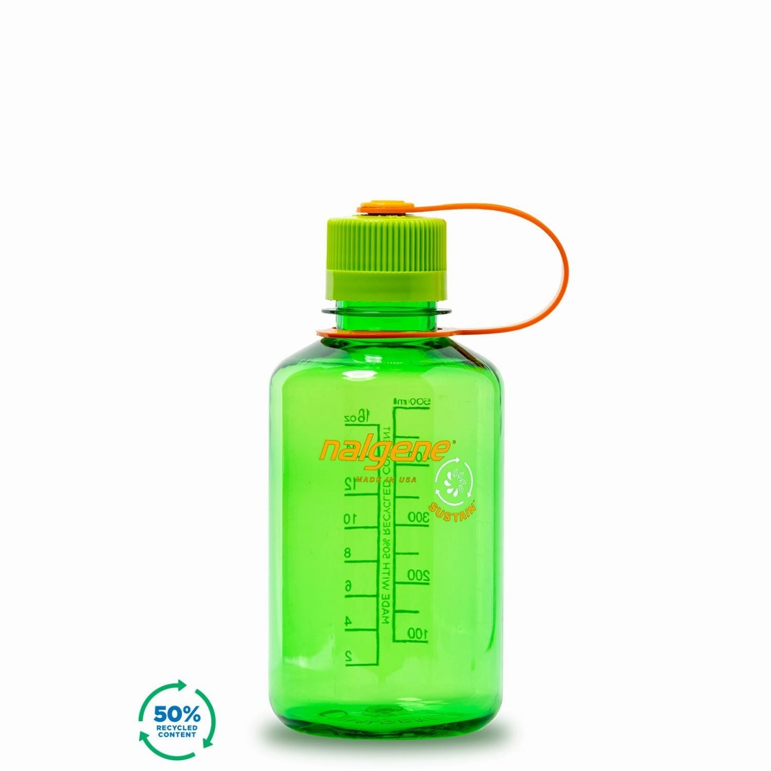 Nalgene 16Oz Narrow Mouth Water Bottle (Plain) (Sa) Hot Clearance Now