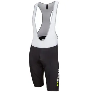 Nalini Candelaro bib shorts - Black Yellow Fluo
