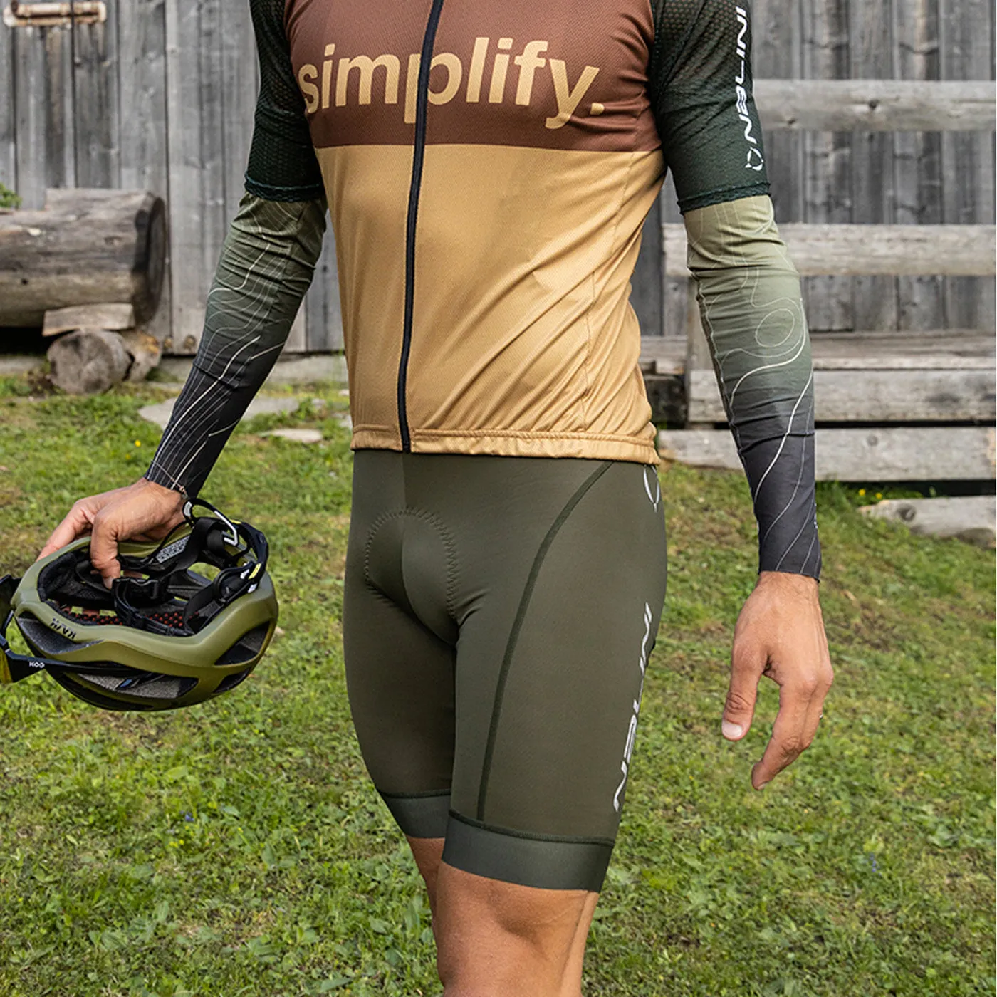 Nalini New Road bib shorts - Green