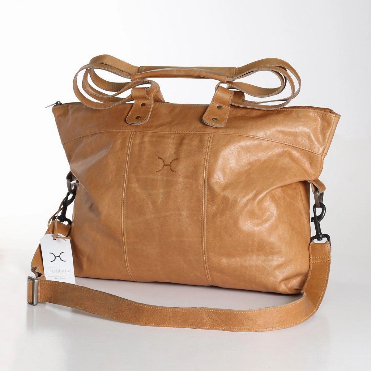 EndofWeek Deals Limited Stock Deals Thandana Ladies Leather Cabin Luggage Bag