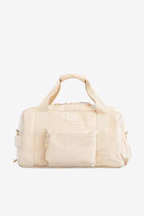 The Sport Duffle Backpack In Beige Hot Item Clearance