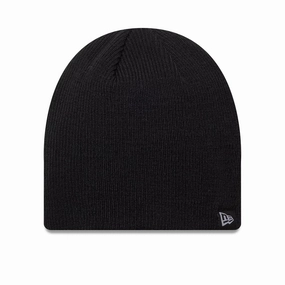 Todays Hot Pick MustShop Sale New Era Essential Black Skull Knit Beanie Hat