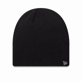 Todays Hot Pick MustShop Sale New Era Essential Black Skull Knit Beanie Hat