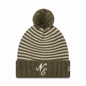 New Era Green Jake Knit Beanie Hat Limited Time Sale Grab Your Hot Pick