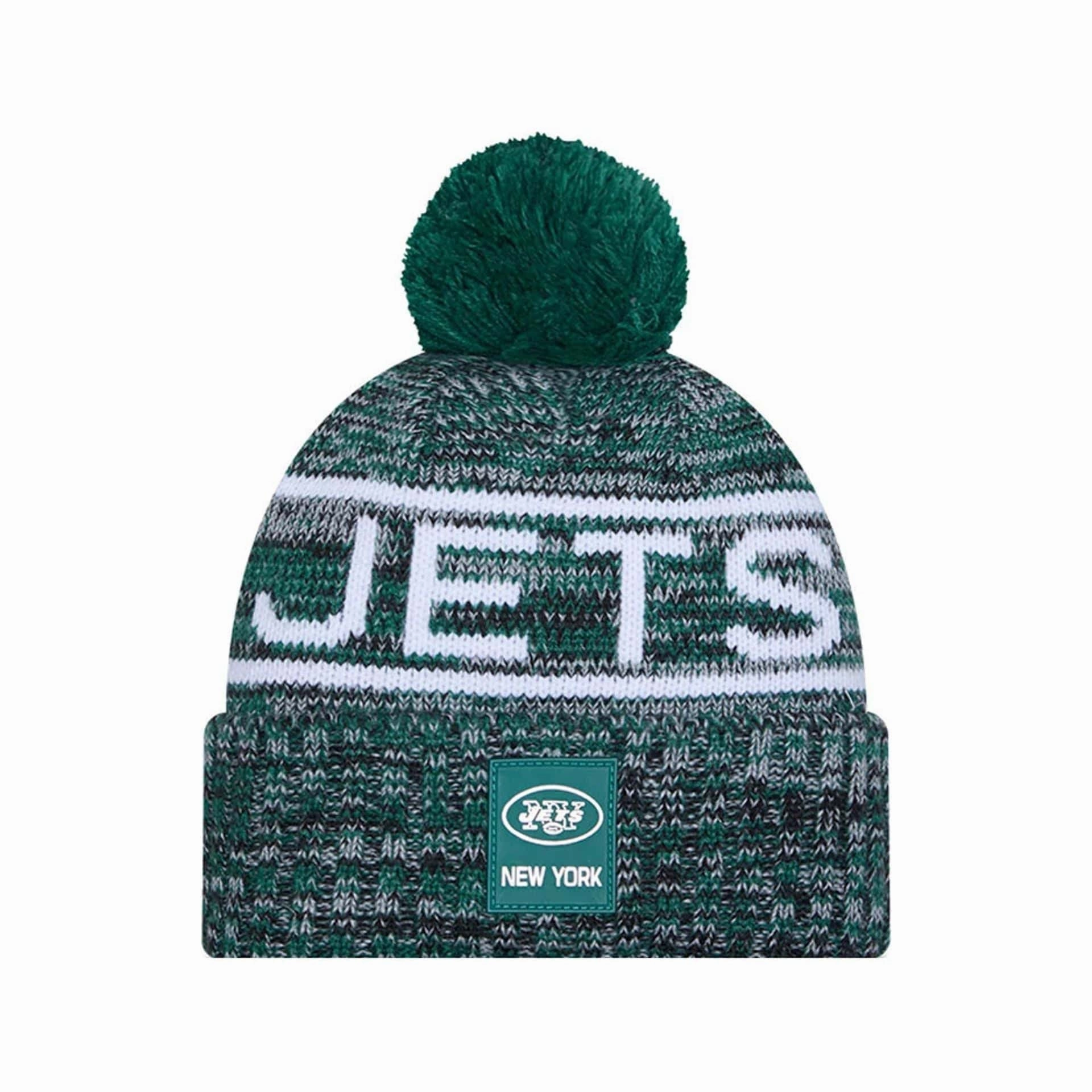 Mega Discount Today New York Jets Nfl Sideline Green Sport Knit Beanie Hat