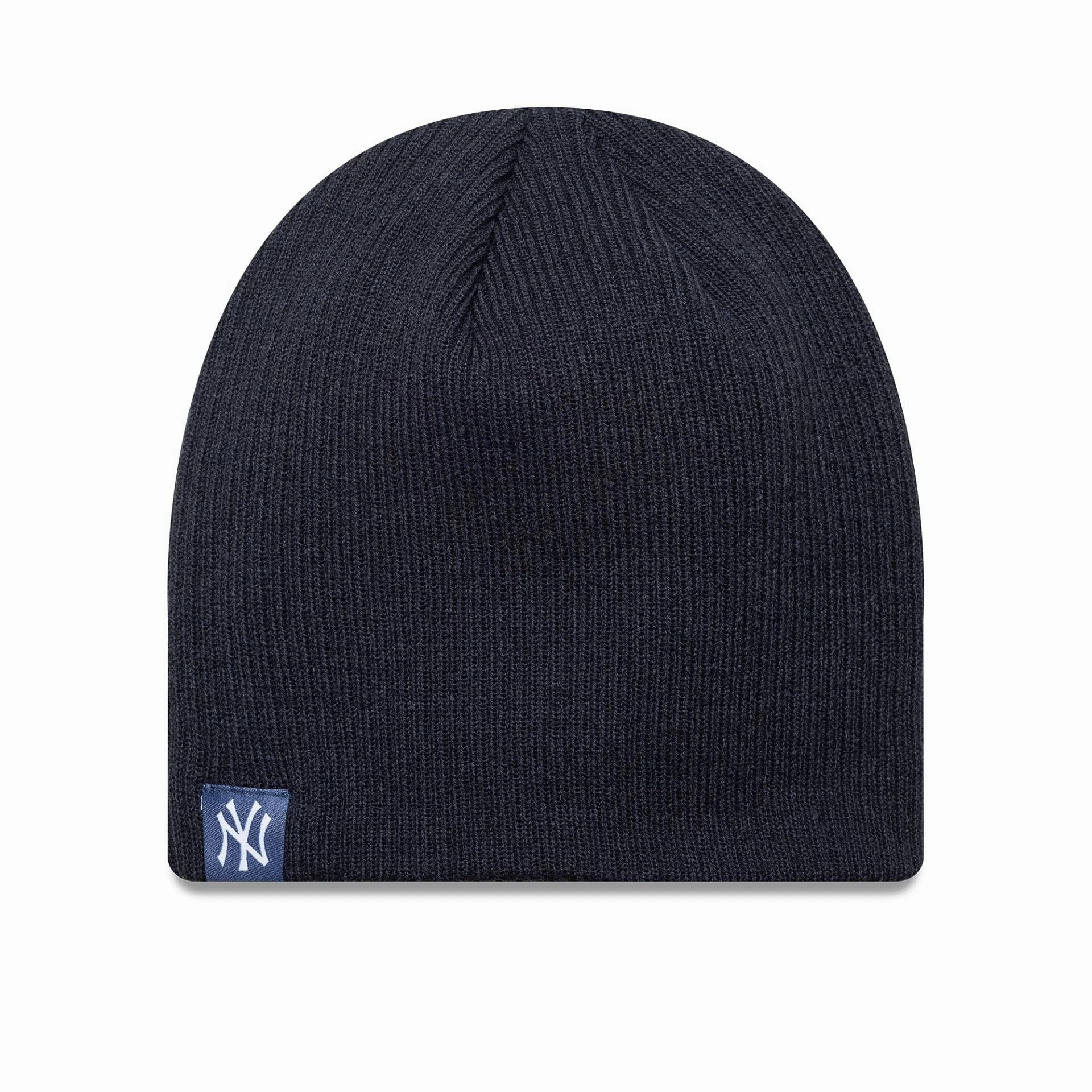 Special Deals Online New York Yankees Mlb Essential Navy Skull Knit Beanie Hat