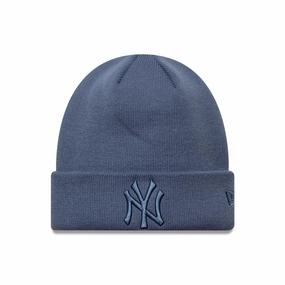 New York Yankees Mlb League Essential Dark Blue Cuff Knit Beanie Hat Best Seller Discount Save More Now