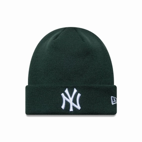 Big Sale Today New York Yankees Mlb League Essential Dark Green Cuff Knit Beanie Hat