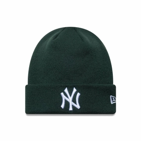 Big Sale Today New York Yankees Mlb League Essential Dark Green Cuff Knit Beanie Hat