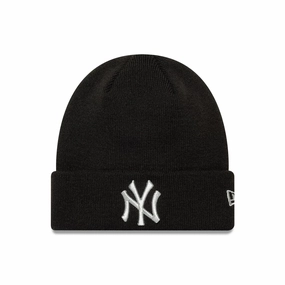 Today Only Discount Alert Shop Save Today New York Yankees Mlb Metallic Black Cuff Knit Beanie Hat