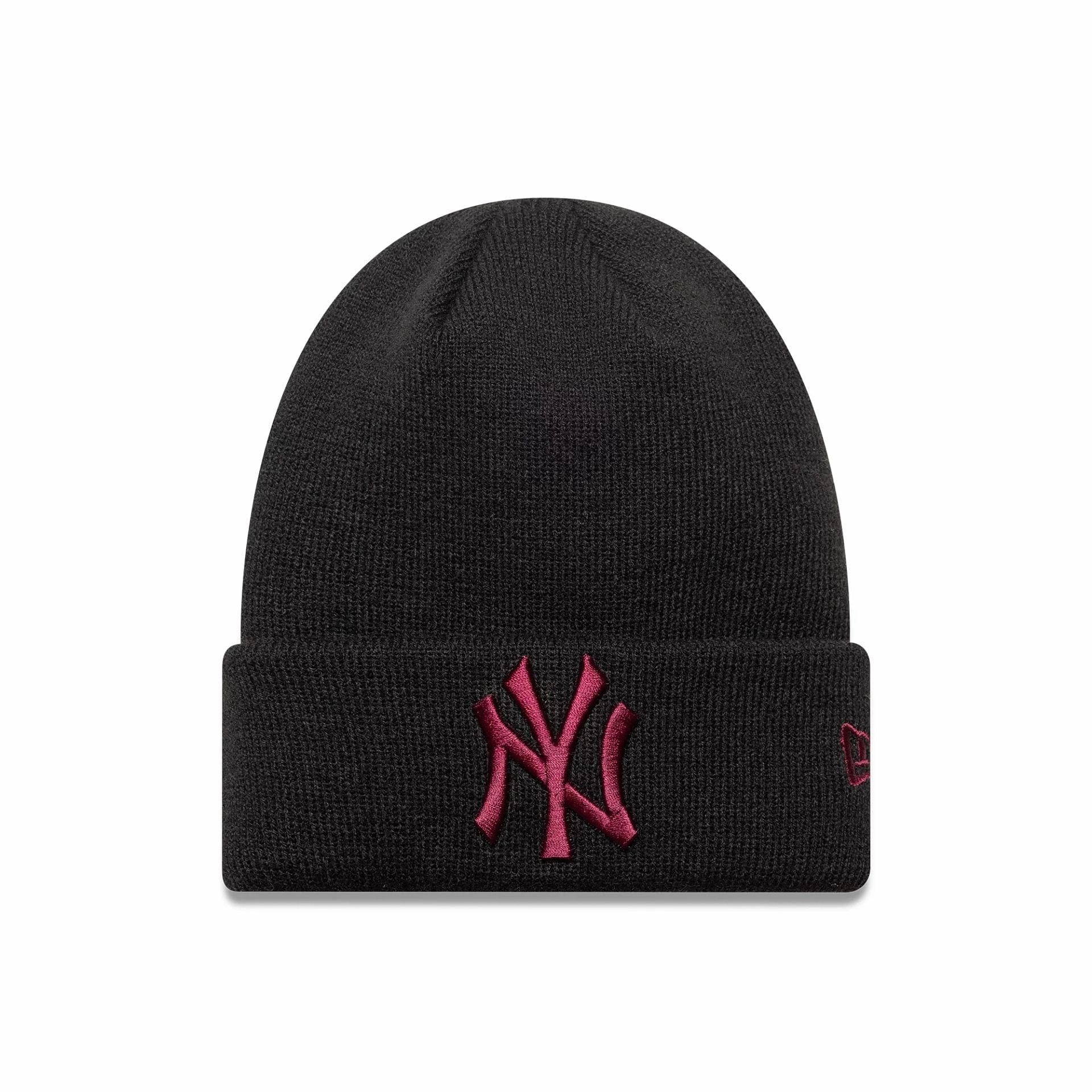 New York Yankees Youth Mlb League Essential Black Cuff Knit Beanie Hat Special Occasion Discount