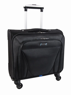 Trending Savings Now Nextech Augusta 15.6" Laptop 4-Wheel Rolling Spinner Business Case