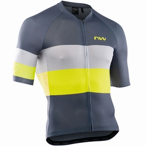 Northwave Blade Air jersey - Grey yellow