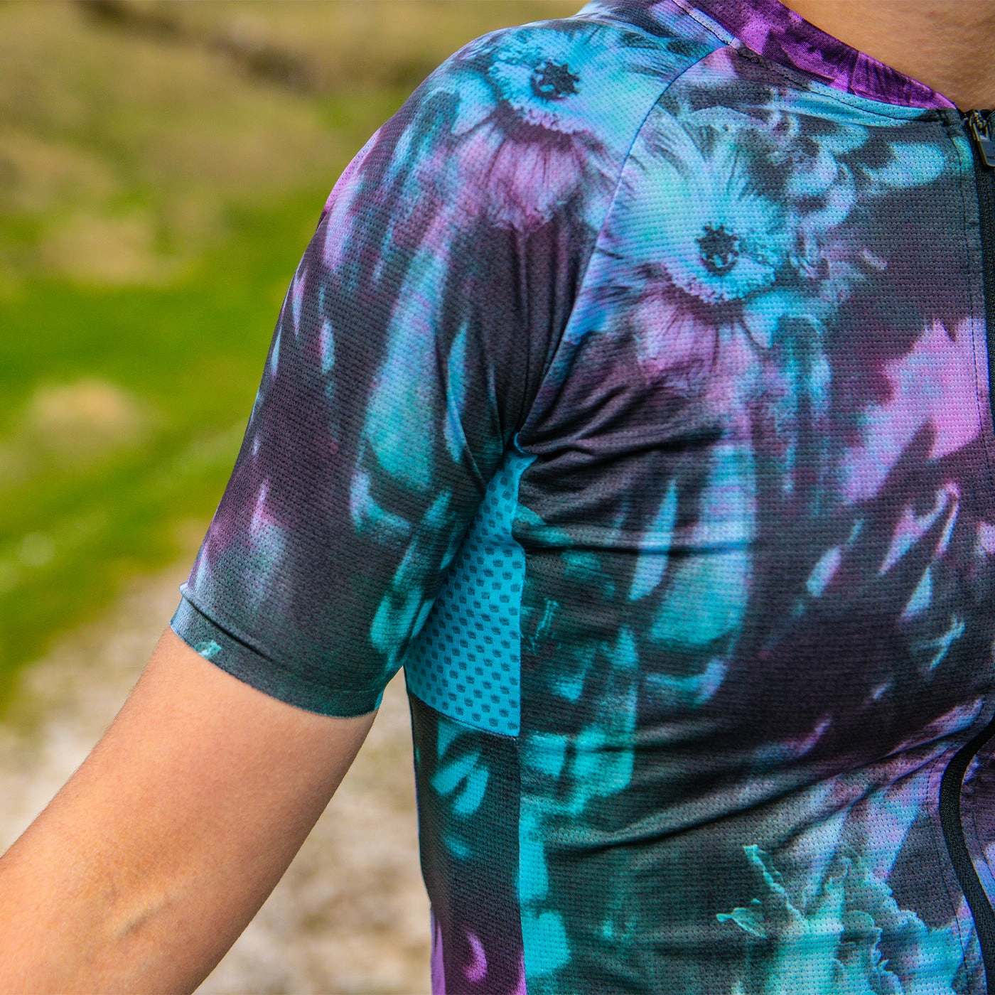 Northwave Blade Flower women jersey - Blue