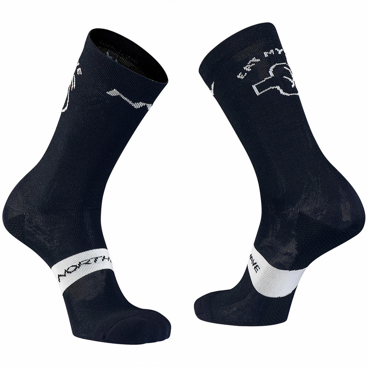 Northwave Eat My Dust winter socks - Black