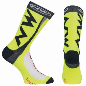 Northwave Extreme Tech Plus Socks - Yellow Fluo