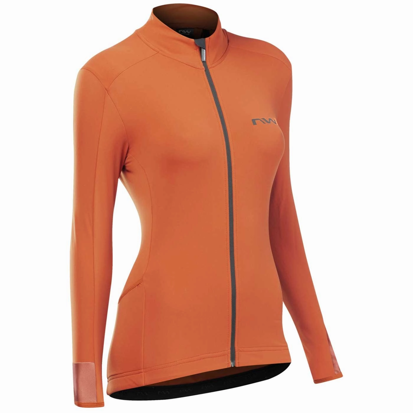 Northwave Fahrenheit long sleeve women's shirt - Brown 