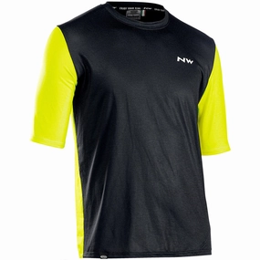 Northwave XTrail jersey - Black lime