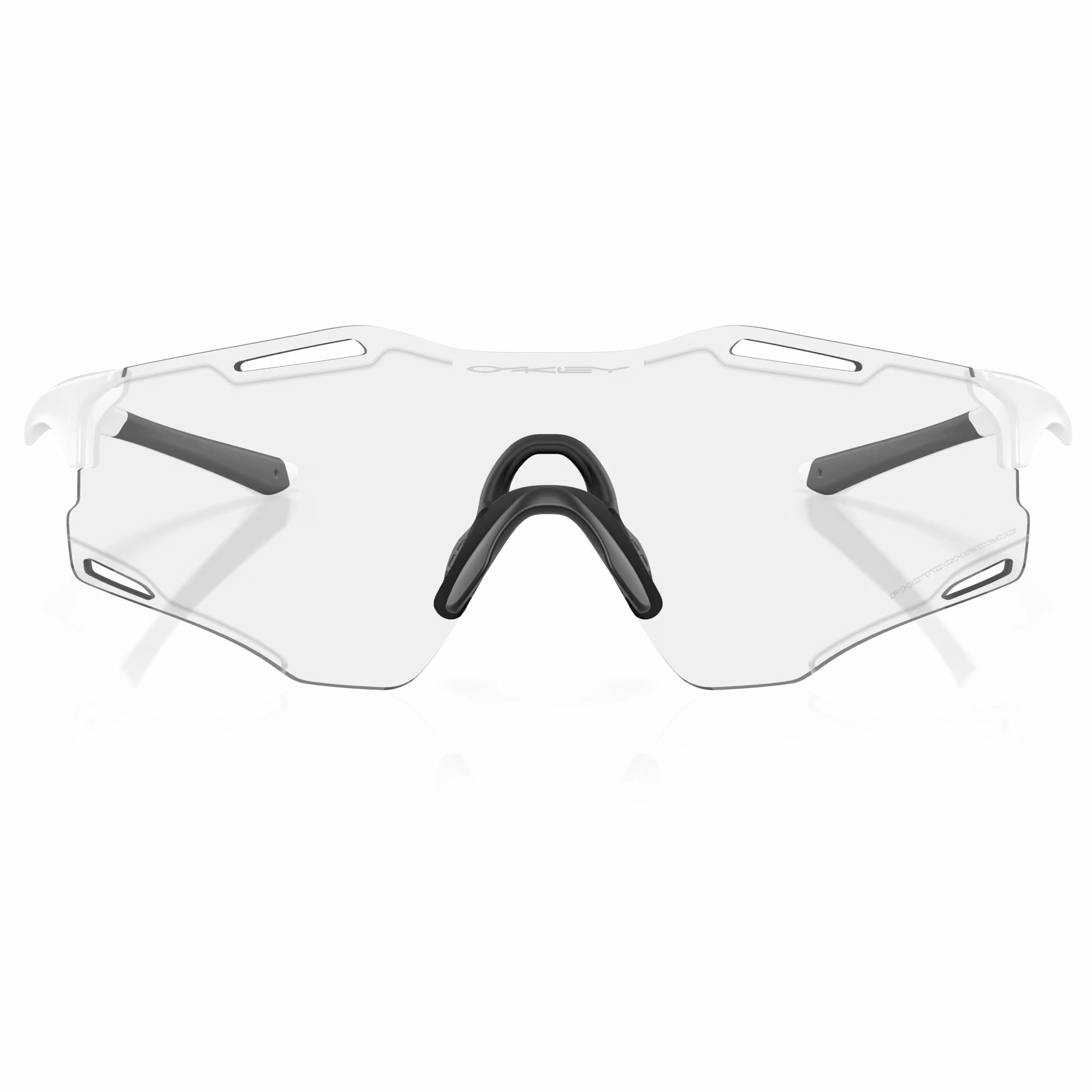 Oakley Cybr Zero Glasses - Matt white iridium photochromic