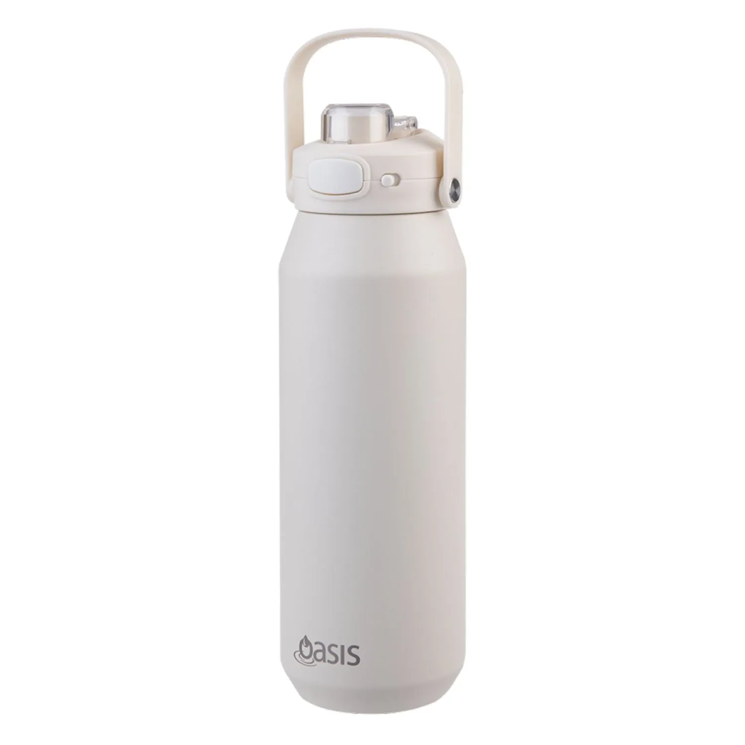 Oasis Ceramic Stainless Steel Triple Wall Capri Quick Release Drink Bottle 1L Daily Special Offer