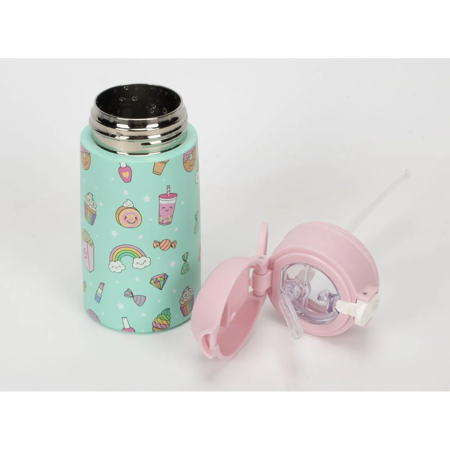 Limited Time Discount Oasis Kids Water Bottle With Sipper Silicone Straw 400Ml
